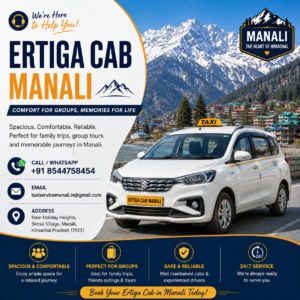 ertiga cab manali