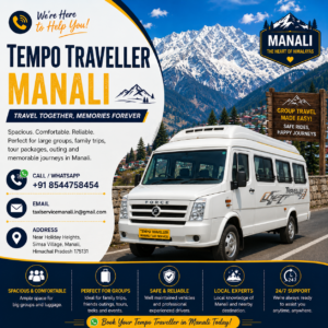 tempo traveller manali
