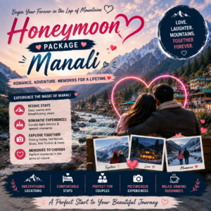 honeymoon package manali