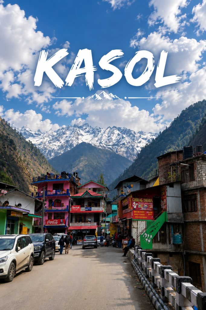 kasol himachal pradesh parvati valley river mountains scenic view