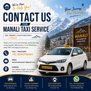 contact us manali