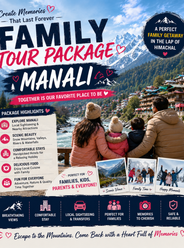 family tour package manali
