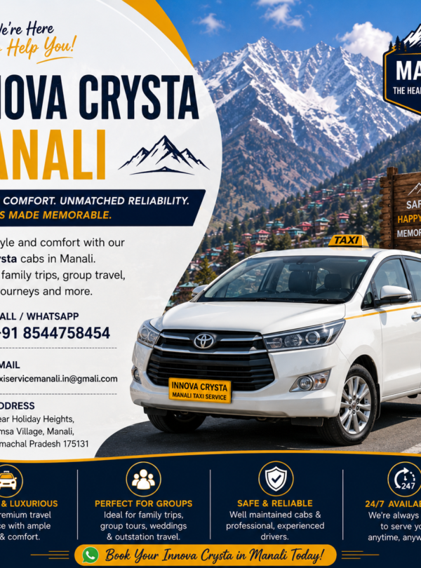 innova crysta manali