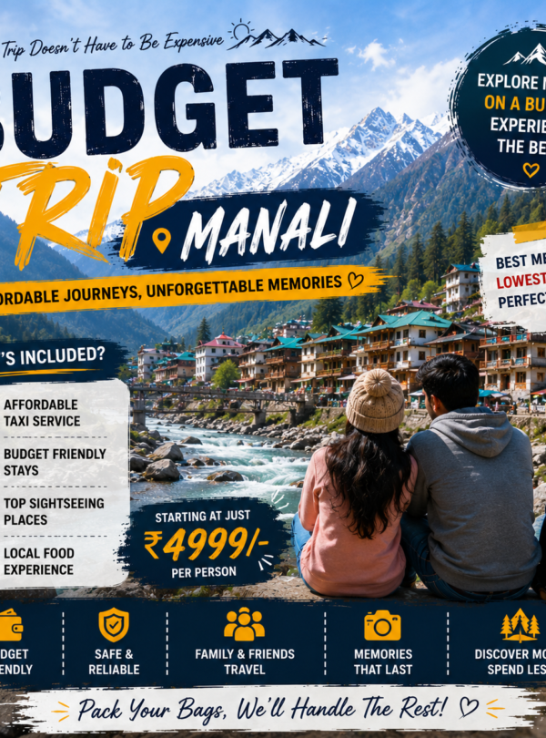 budget trip manali
