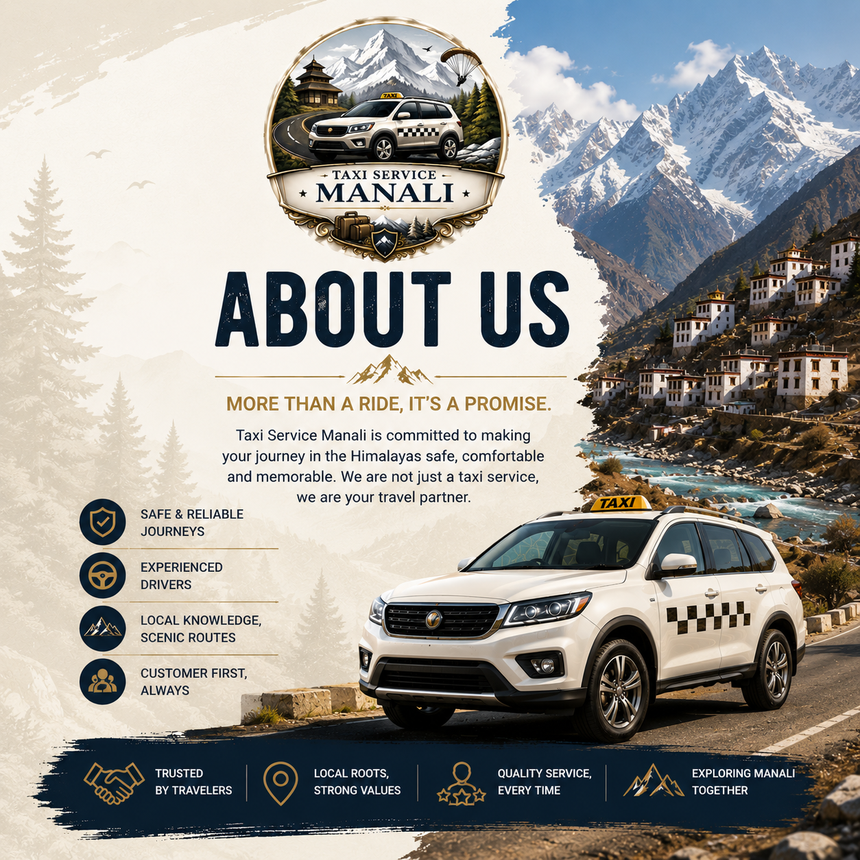 taxi service in Manali for Himachal travel