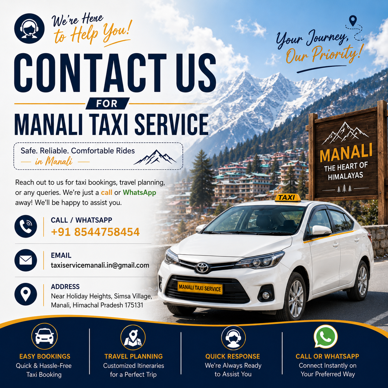 contact us manali